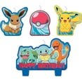 thumbnail image 1 of Pokemon 'Sun and Moon' Mini Candle Set (4pc), 1 of 2