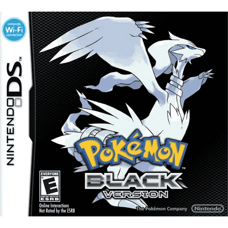 Pokemon Black - NDS Game Cartridge DS Game Only - Walmart.com
