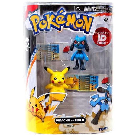 Pokemon Black & White Basic Pikachu vs. Riolu Figure 2-Pack