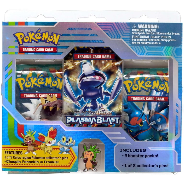 Pokemon Black & White Boundaries Crossed Chespin Pin Pack