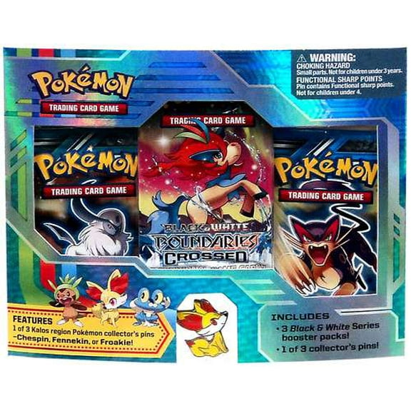 Pokemon Black & White Boundaries Crossed Fennekin Pin Pack