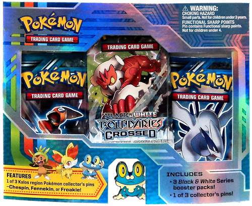 Pokemon Black & White Boundaries Crossed Froakie Pin Pack