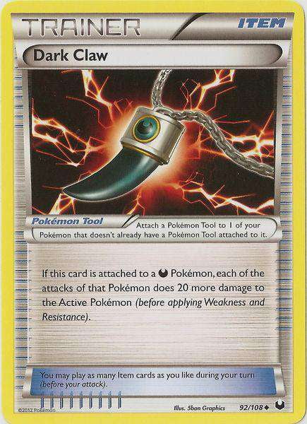 Dark Type Pokemon Cards