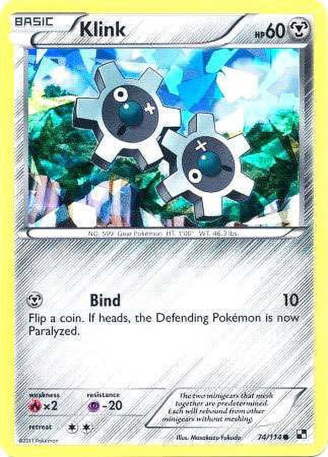 Pokemon Black & White Promo Cracked Ice Holo Single Card Rare Shattered Holo Klink #74 - Walmart.com Pokemon Black & White Promo Cracked Ice Holo Single Card Rare Shattered Holo Klink #74 - Walmart.com