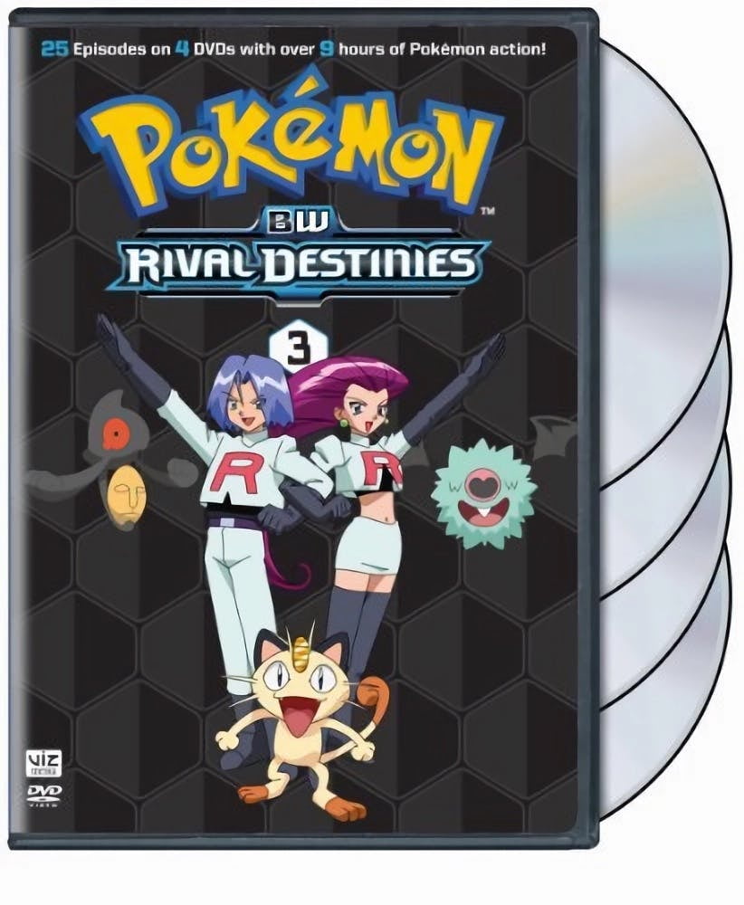 [北米版DVD] ポケモン ジャーニーズ The Series 3セット Pokemon: Black & White Rival Destinies Set 3 [DVD] - Walmart.com