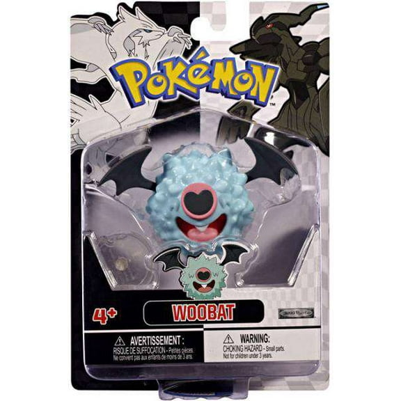 Pokemon Black & White Series 2 Basic Woobat Figure