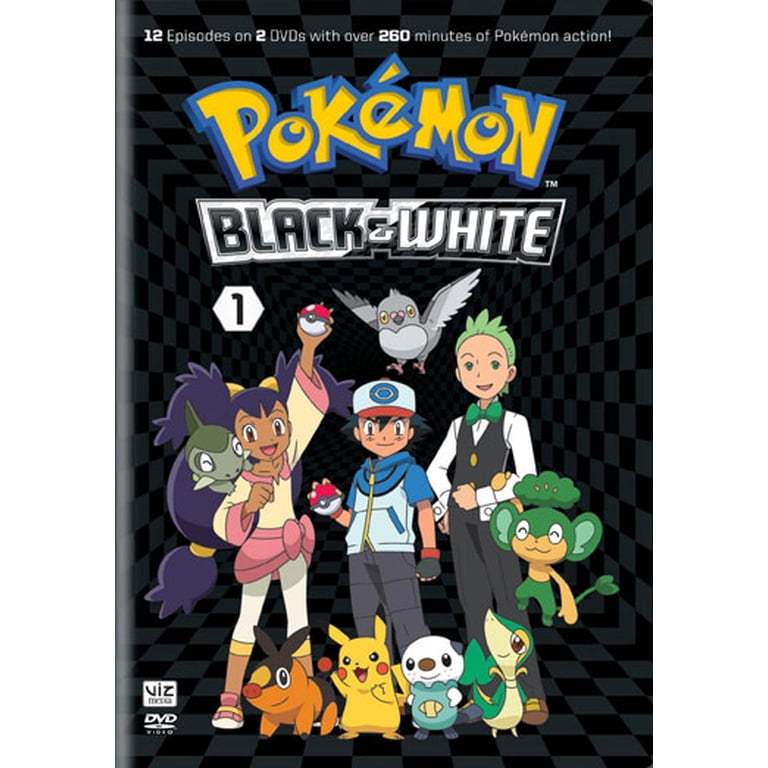Pokemon Black and White Set 1 (DVD Set) [DVD] - Walmart.com