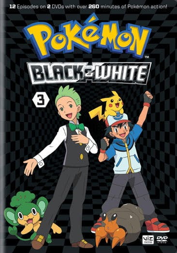 Pokemon Black and White Set 3 (DVD Set) [DVD] - Walmart.com