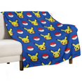 Pokemon Blanket 280g UltraSoft Flannel Anime Merchandise Plush Throw