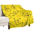 Pokemon Blanket Plush UltraSoft Flannel Anime Merchandise Throw 300g