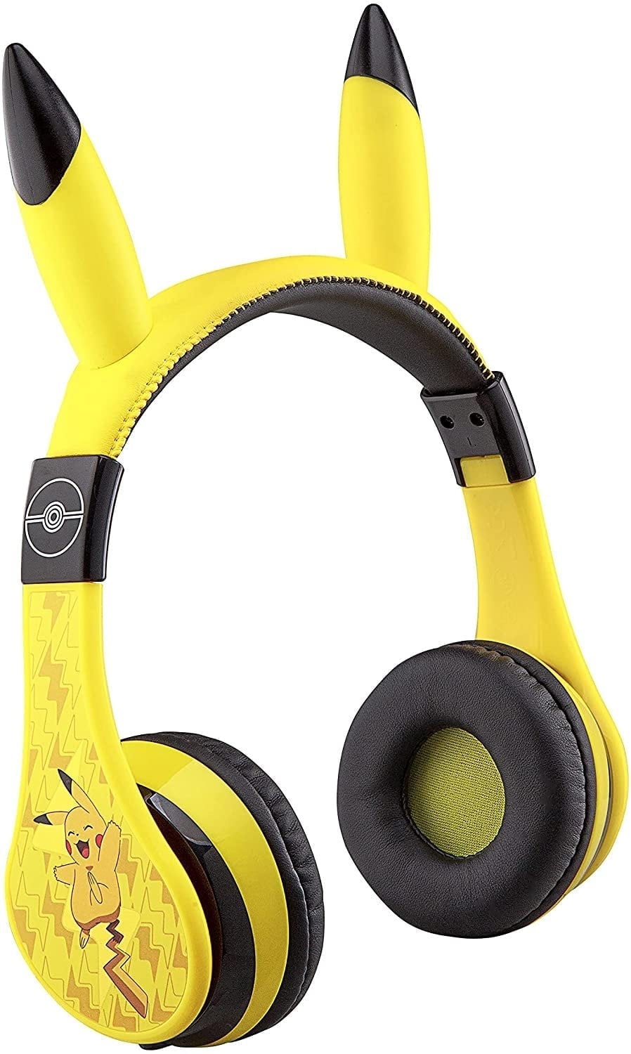 Pokemon Bluetooth Headphones for Kids, Pikachu Wireless Headphones for Kids