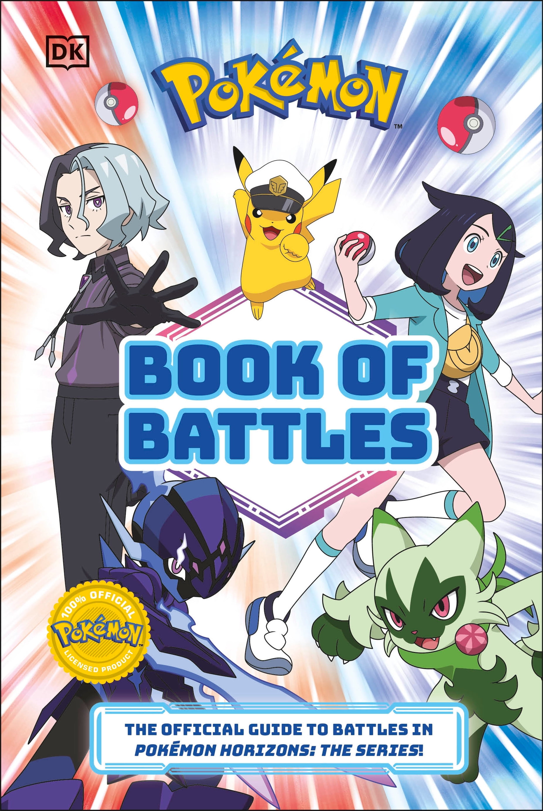 Pokémon Book of Battles: The Official Guide to Battles in Pokémon Horizons the Series (Hardcover)