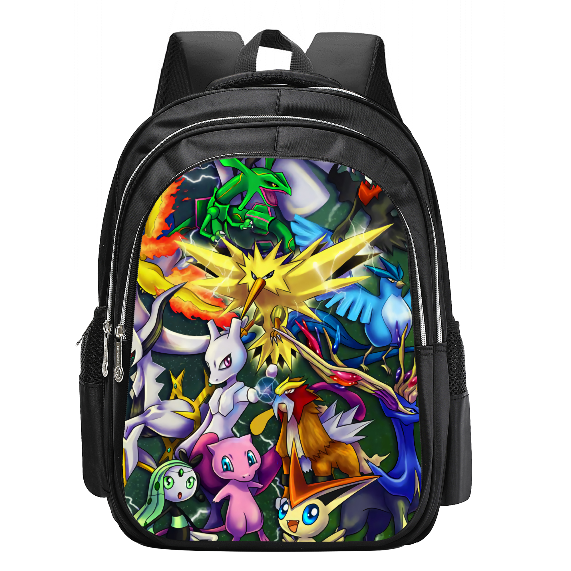 Pokemon Bookbag Cartoon Backpack for Kids School Cute Backpack