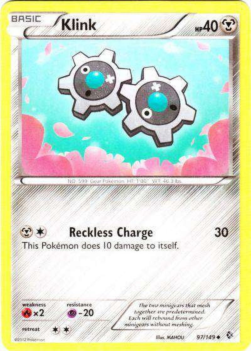 klink pokemon card price Pokemon Boundaries Crossed Klink #97