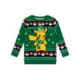 thumbnail image 1 of Pokemon Boys Christmas Sweater Sizes 5-12, 1 of 5