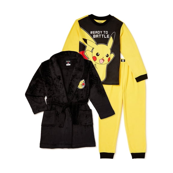Pokemon Boys Exclusive Classic 3-Piece Robe Set, Sizes 4-12
