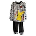 thumbnail image 1 of Pokemon Boys Long Sleeve Pajamas Set, 2-Piece, Sizes 4-16, 1 of 1