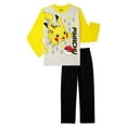 thumbnail image 1 of Pokemon Boys Long Sleeve Top and Pants Pajama Sleep Set, 2-Piece, Sizes 4-16, 1 of 4