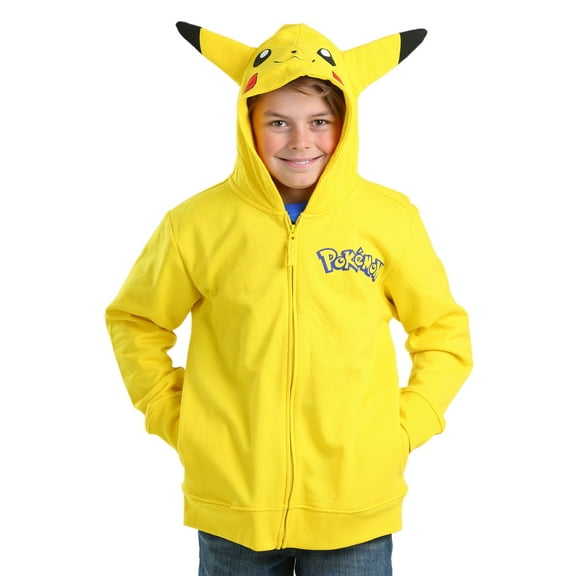 Pokemon Boys Pikachu Costume Sweatshirt
