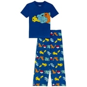 Pokemon Boys Short Sleeve Top and Pant Pajama Set, 2-Piece, Sizes 4-12