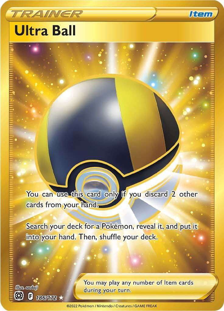 Pokemon Brilliant Stars Ultra Ball #186 (Secret) - Walmart Business Supplies Pokemon Brilliant Stars Ultra Ball #186 (Secret) - Walmart Business Supplies