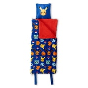 Pokemon Bring The Battle Slumber Bag with Sherpa, 27x56 inches