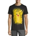 thumbnail image 1 of Pokemon Brushstroke Pikachu Apparel, Men's Graphic Crew Neck Short Sleeve T-Shirt, Sizes S-3XL (Men's & Big Men's), 1 of 7