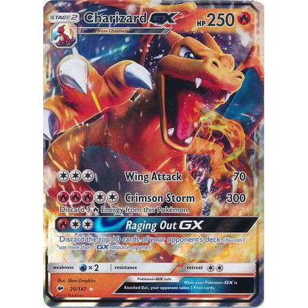 Pokemon Burning Shadows Charizard-GX #20