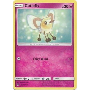 Pokemon Burning Shadows Cutiefly #95
