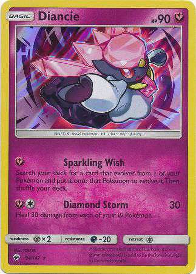 diancie pokemon card price Burning Shadows #94 Weakness / Resistance / Retreat Cost Diancie-EX Price & Card Details