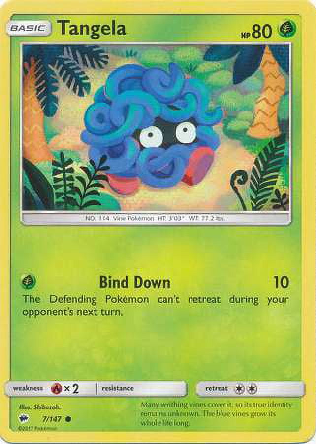 pokemon card tangela Vintage Common Grass HP Tangela (004/098) - S12 Paradigm