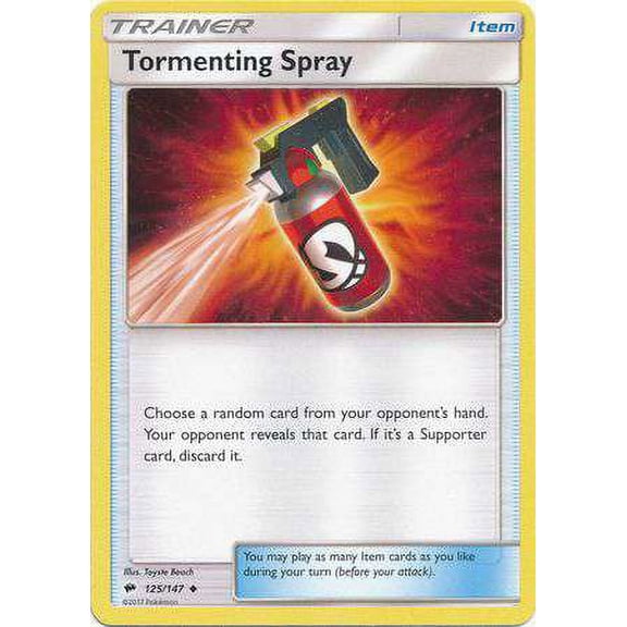 Pokemon Burning Shadows Tormenting Spray #125