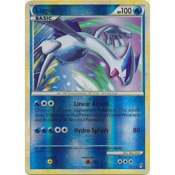 Pokemon Call of Legends Reverse Holo Lugia #15