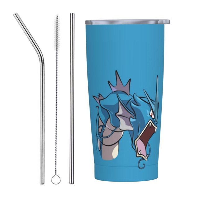 Pokemon Car Mounted Stainless Steel Water Bottle With Large Capacity