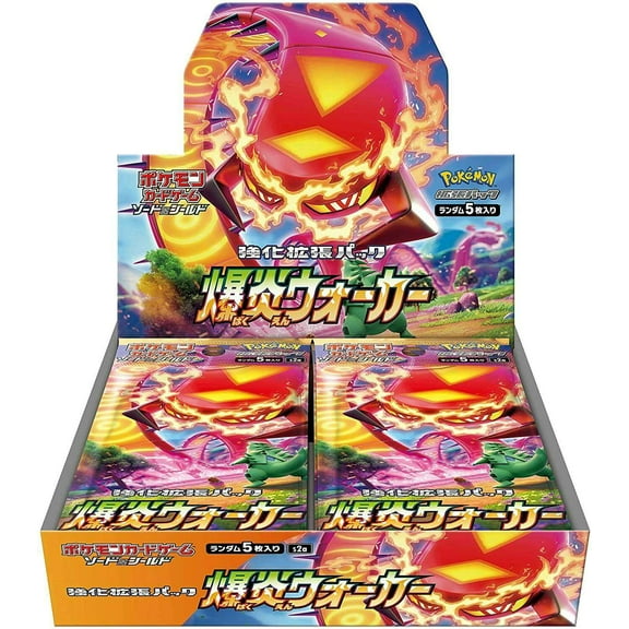 Pokemon Trading Card Game Sword & Shield Exposion Walker Booster Box (Japanese, 30 Packs)
