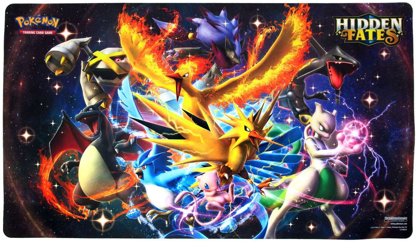 Pokemon Card Supplies Hidden Fates Playmat - Walmart.com