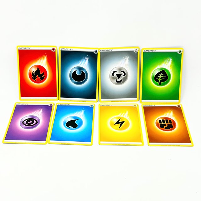 Pokemon Cards Energy Cards Set Of 8