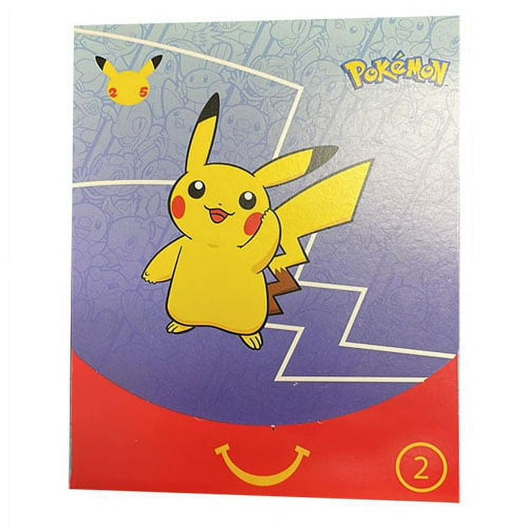 POKEMON CARD McDonald Original　pack 🔥 1ST GEN STARTER SET 25th ANNIVERSARY MCDONALDS PROMO 4