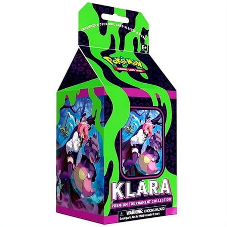 Pokemon Cards - Premium Tournament Collection - KLARA (Sleeves, Foils, 7 Boosters & more)