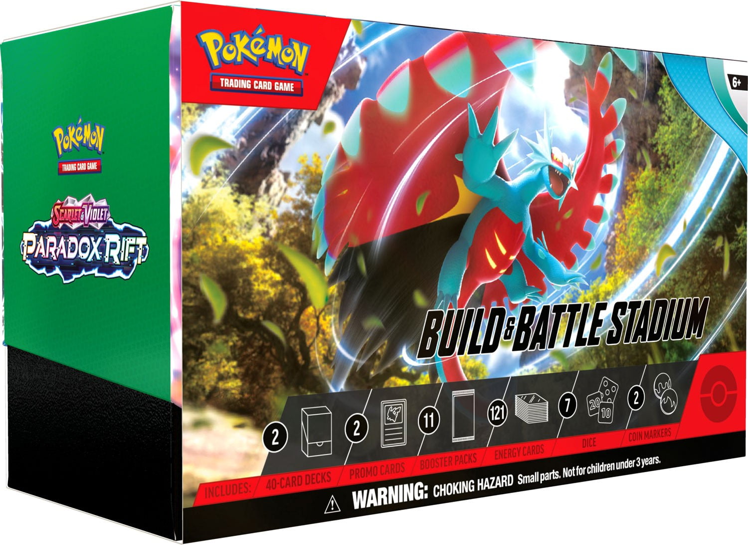 Pokemon Scarlet \u0026 Violet Paradox Rift Build \u0026 Battle Stadium Box