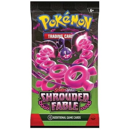 Pokemon TCG - Shrouded Fables - Sealed Booster Pack - Single - 10 Card per Pack