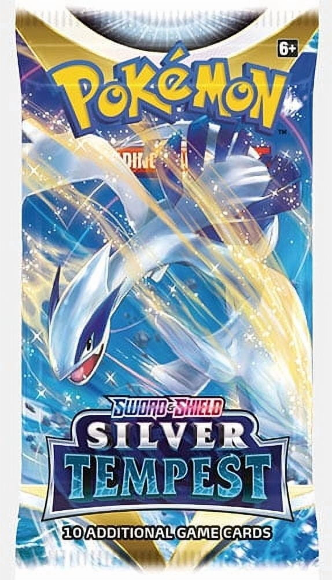 Pokemon Trading Game Cards - Sword & Shield: Silver Tempest - Sealed Booster  Pack (10 Cards) - Walmart.com