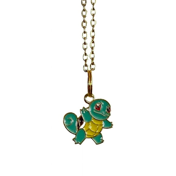 Pokemon Cartoon Necklace Squirtle Charm Pendant