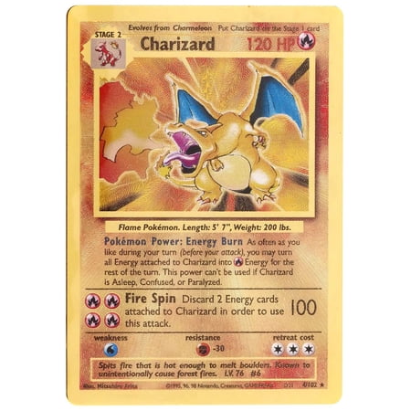 Pokemon Celebrations Classic Collection Charizard #4 (Metal Card)