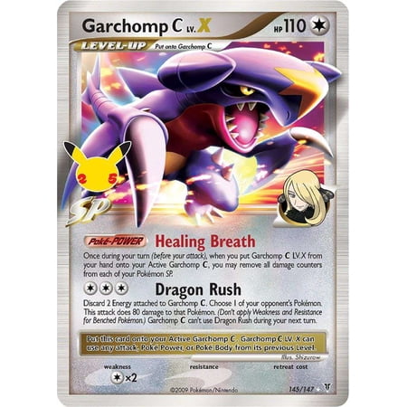Pokemon Celebrations: Classic Collection Garchomp C LV.X #145