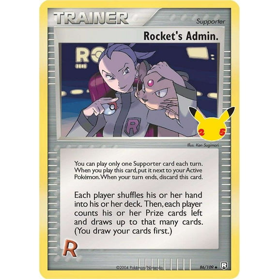 Pokemon Celebrations: Classic Collection Rocket's Admin #86