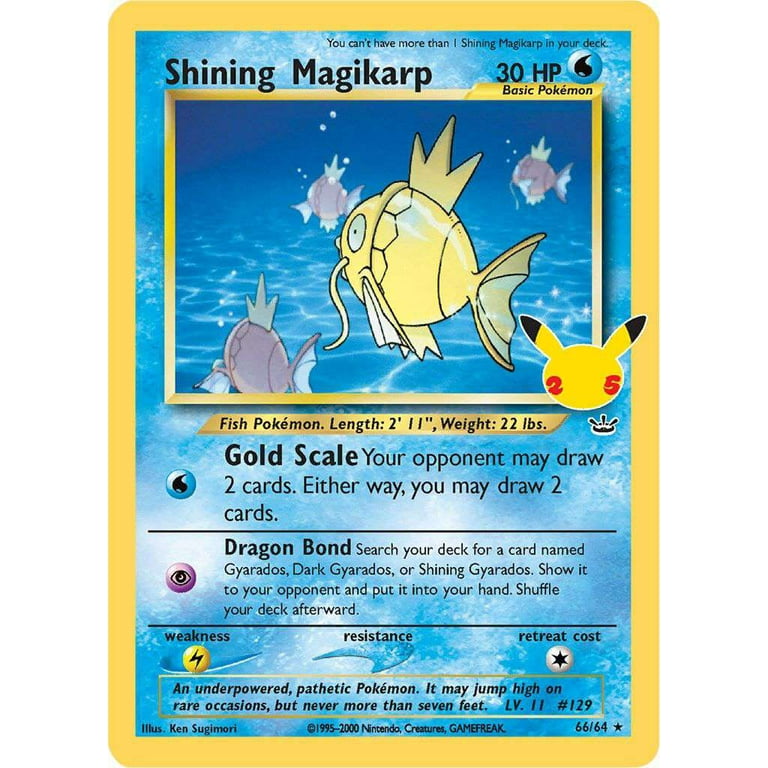 ポケモンカードゲーム Shining Magikarp 1st Ed Pokemon #66 Pokemon Shining Magikarp, Neo Revelations, 1st edition, Rare