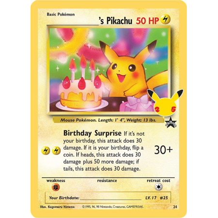 Pokemon Celebrations: Classic Collection ______'s Pikachu #24