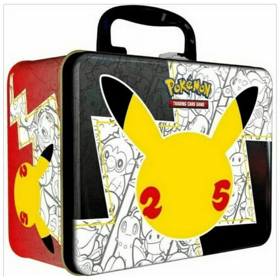 Pokemon Celebrations Collectors Chest Lunchbox 25th Anniversary Edition