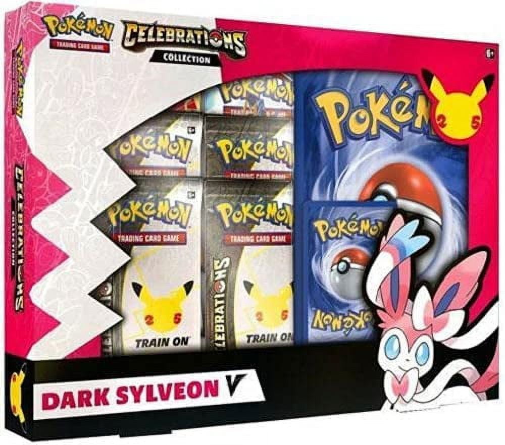海外限定　Celebrations Dark Sylveon V Box　ポケカ Pokemon Celebrations Sylveon V Collections Booster Box Set